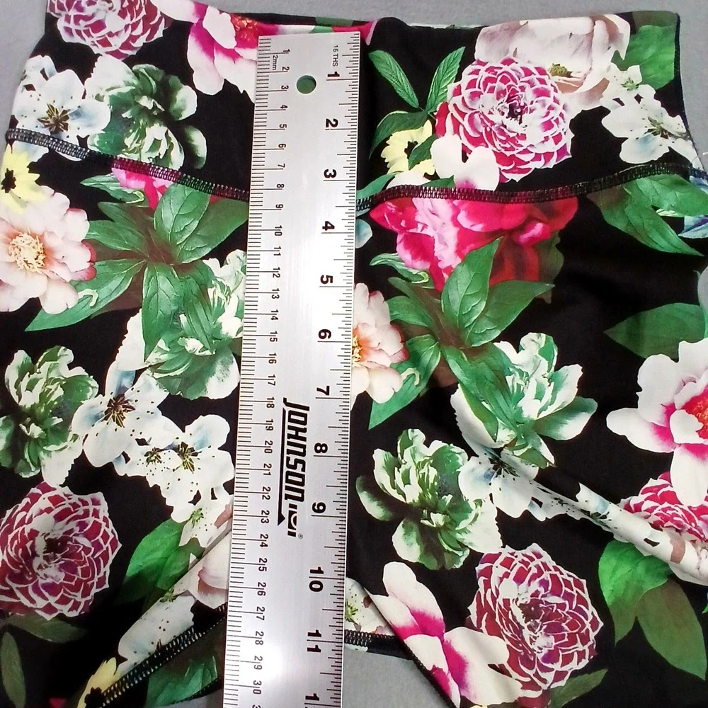 Nike Drit Fit Leggings Floral Woman's Training‎ Running Full Length Size Small